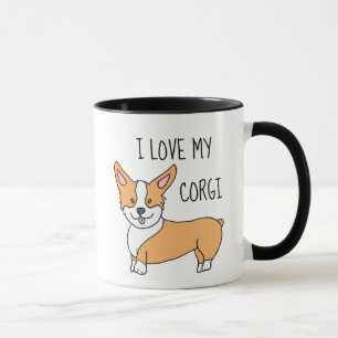 Taza Amo Mi Corgi