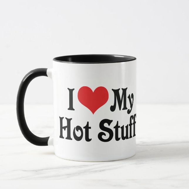 Taza Amo Mi Cosa Caliente (Izquierda)