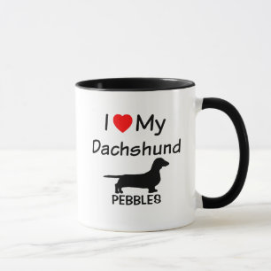 Taza Amo Mi Dachshund