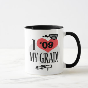 Taza Amo mi engranaje 2009 del graduado