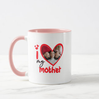 Taza Amo mi foto madre regalo Classic Mug, 11 oz Co