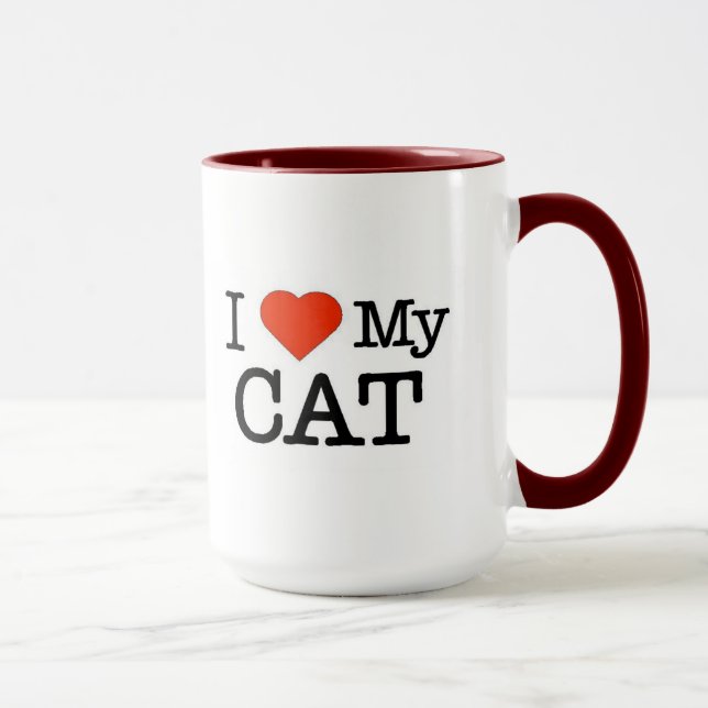 Taza Amo Mi Gato (Derecha)