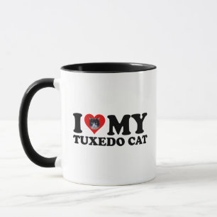 Taza Amo Mi Gato De Tuxedo