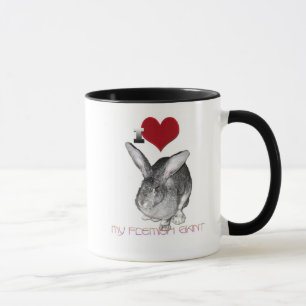 Taza Amo mi gigante flamenco