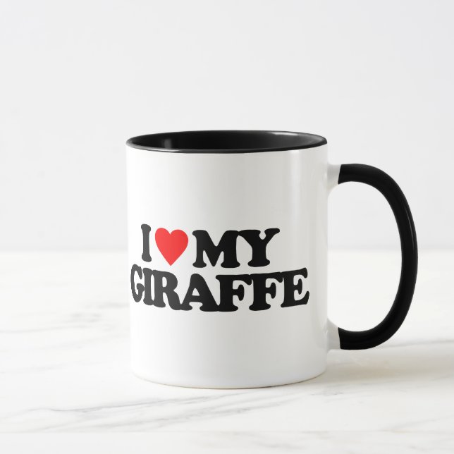 TAZA AMO MI JIRAFA (Derecha)