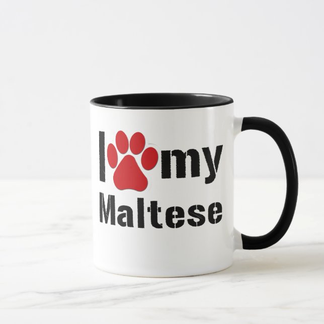 Taza Amo mi maltés (Derecha)