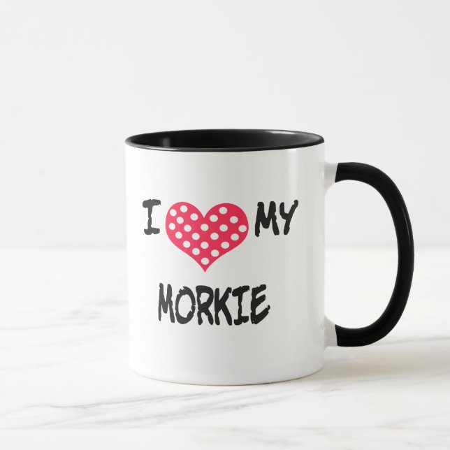 Taza Amo mi Morkie (Derecha)