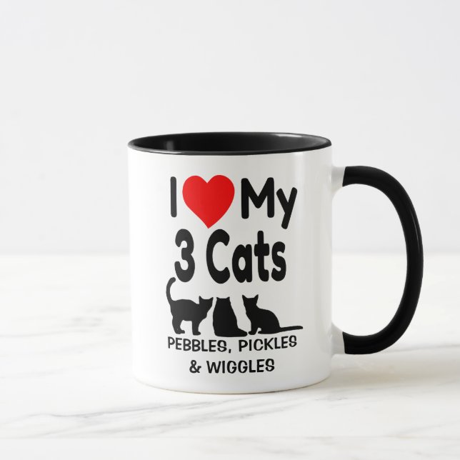 Taza Amo Mi Mugre De Tres Gatos (Derecha)