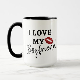 Taza Amo Mi Novio Café Romántico