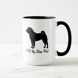 Taza Amo mi Shar Pei