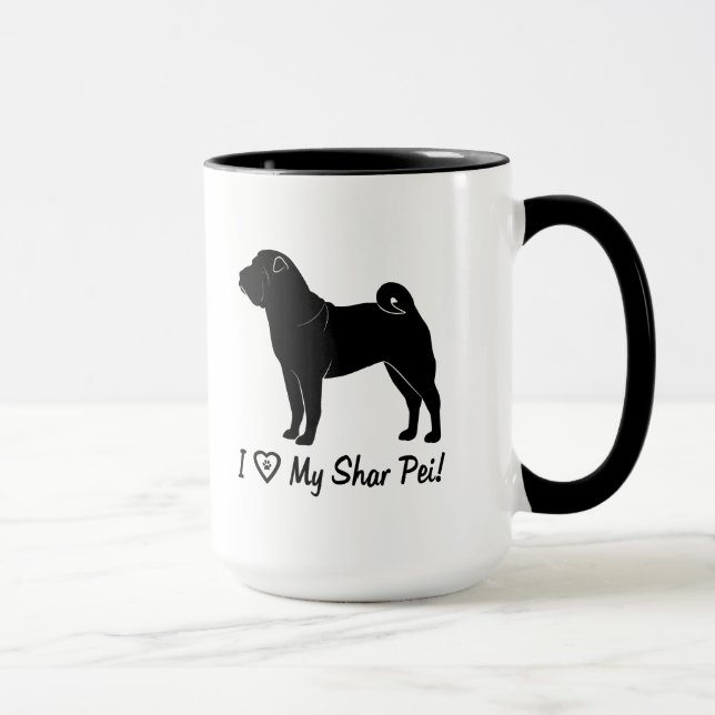 Taza Amo mi Shar Pei (Derecha)