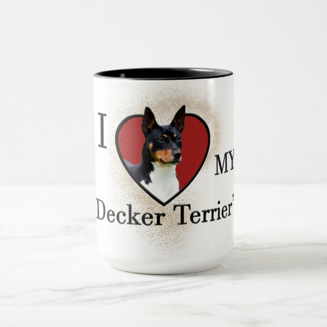 Taza Amo Mi Terrier Decker (Centro)