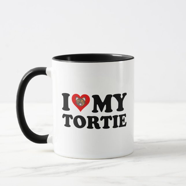 Taza Amo Mi Tortie (Izquierda)