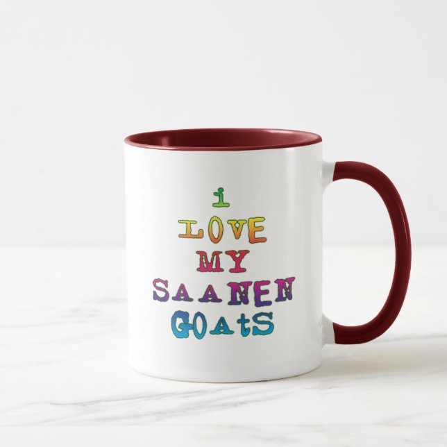 Taza Amo Mis Cabras Saanen (Derecha)
