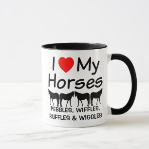 Taza Amo Mis CUATRO Caballos