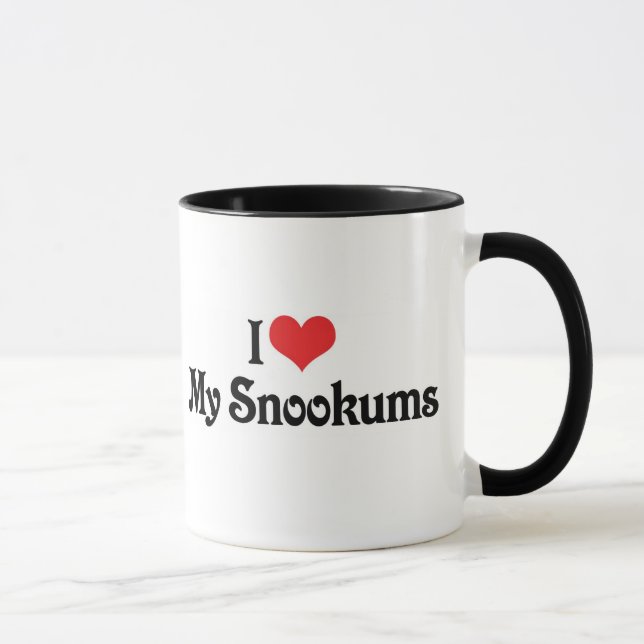 Taza Amo Mis Snookums (Derecha)