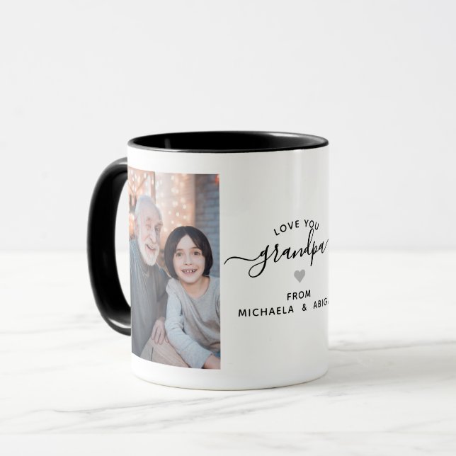 Taza Amo moderno: Abuelo/Grampy/Otros 2-Foto (Anverso izquierdo)