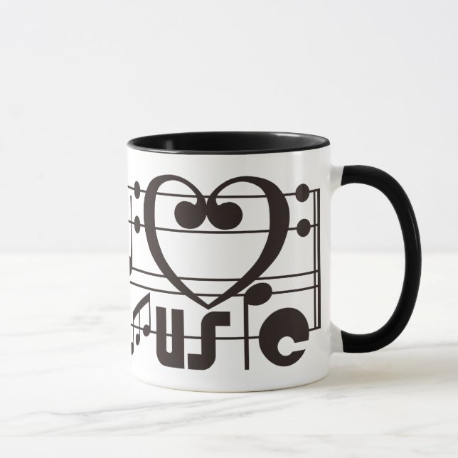 TAZA AMO MÚSICA (Derecha)