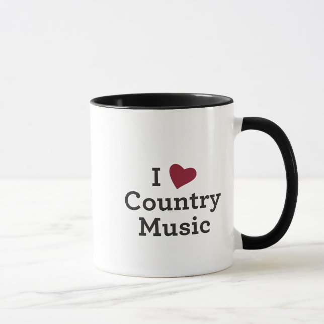 Taza Amo música country (Derecha)