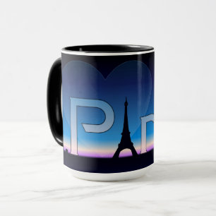 Taza Amo París De Noche