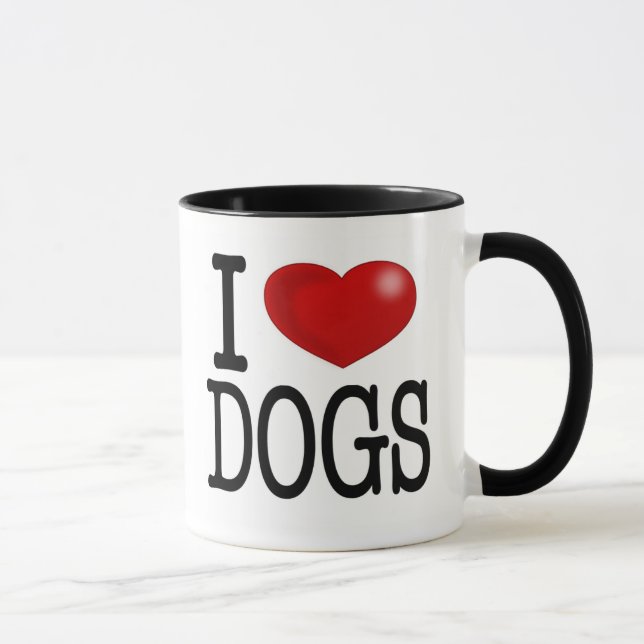 Taza amo perros (Derecha)