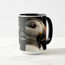 Amo Puffins Bird Wildlife Coffee Mug
