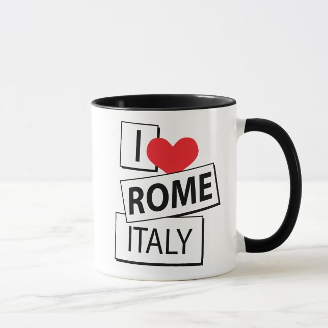 Taza Amo Roma Italia (Derecha)