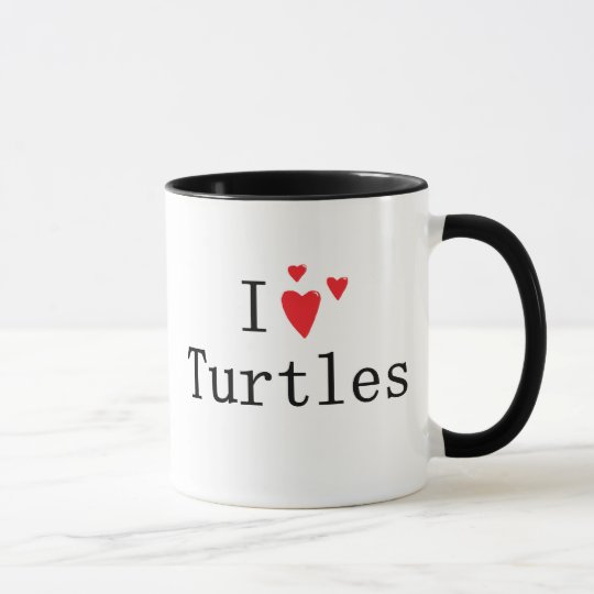 Taza Amo tortugas
