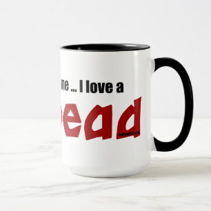 Taza Amo un Redhead
