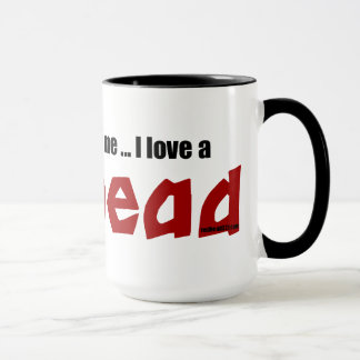 Taza Amo un Redhead