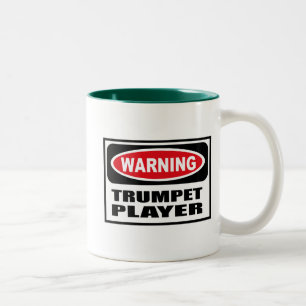 Taza amonestadora del JUGADOR de TROMPETA