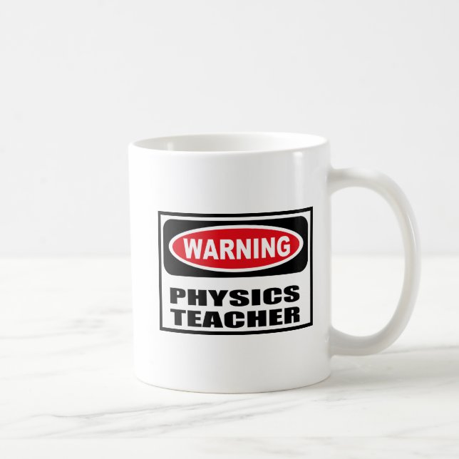 Taza amonestadora del PROFESOR de la FÍSICA (Derecha)