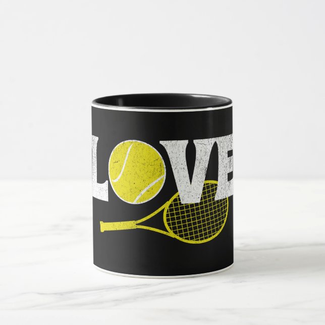 Taza Amor al tenis (Centro)