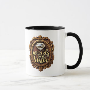 Taza "Amor brillante de diamantes"