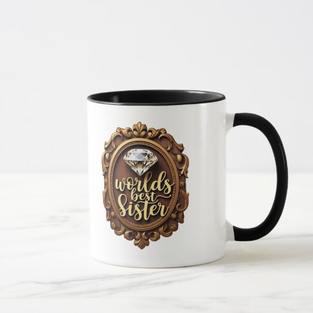 Taza "Amor brillante de diamantes" (Derecha)