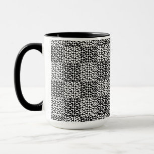 Taza Amor controlado en blanco y negro
