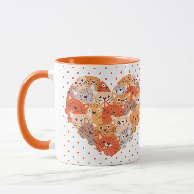 Taza Amor de Gatos (Izquierda)
