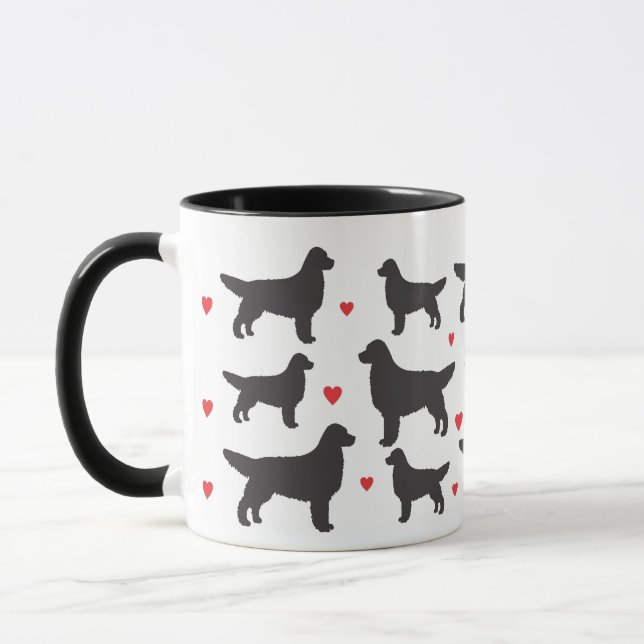 Taza Amor de Golden Retriever (Izquierda)
