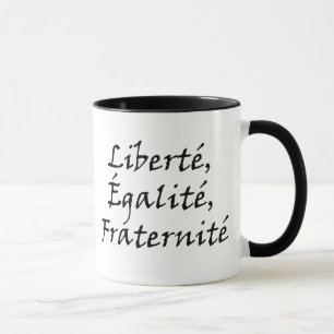 Taza Amor de Les Misérables: Liberté, Égalité,