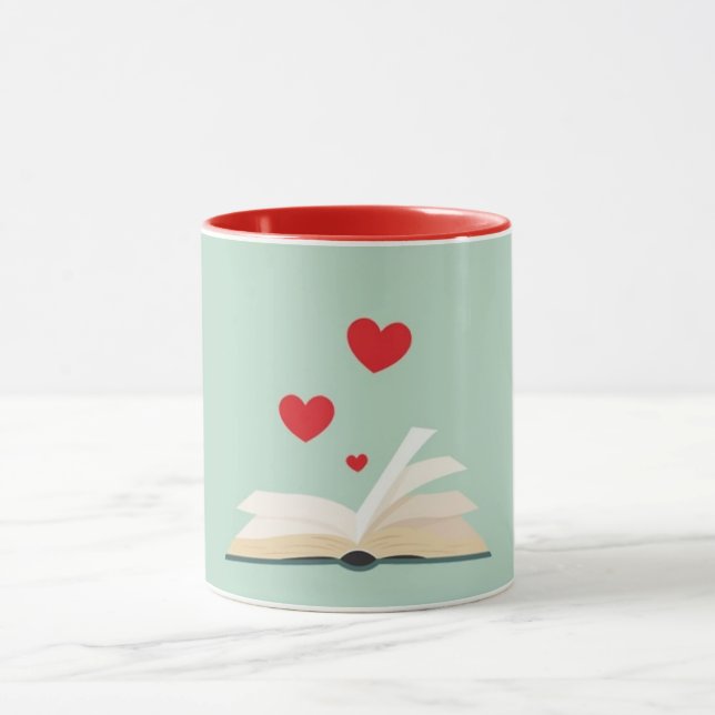 TAZA ***AMOR DE LIBRO O MUCHO DE LIBRARIO*** (Centro)