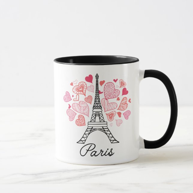 Taza Amor de París, Francia (Derecha)