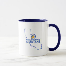 Taza Amor de Spartans del estado de San Jose