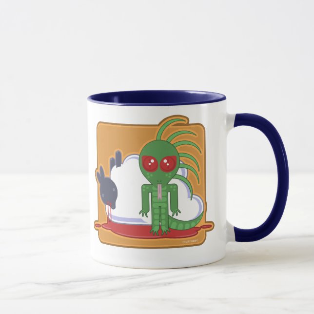 Taza Amor del Chupacabra que usted asalta (Derecha)