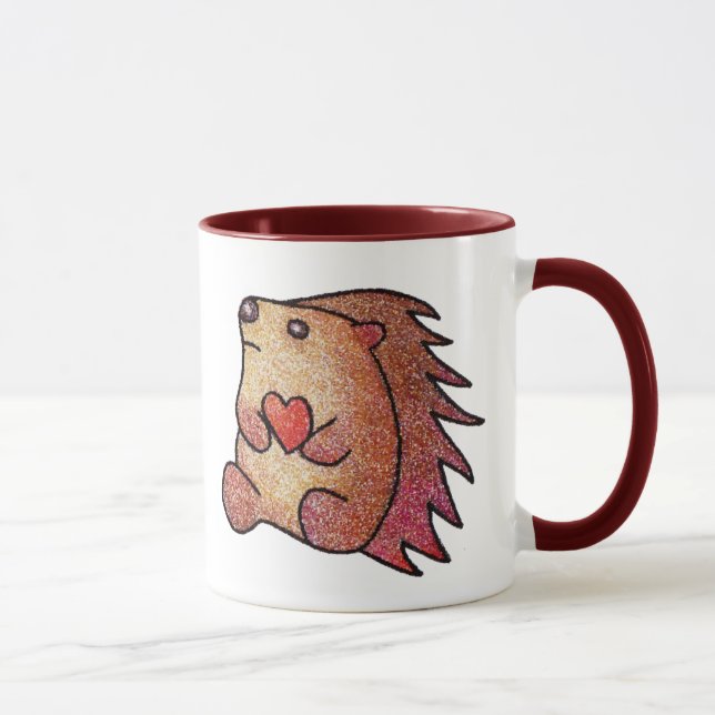 Taza ¡Amor del erizo! (Derecha)