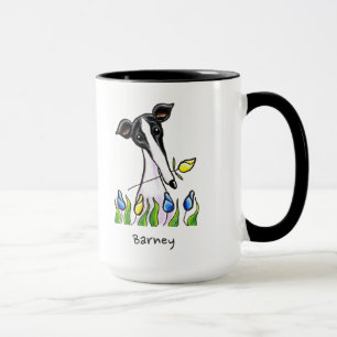 Taza Amor del galgo personalizado