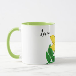 Taza Amor del girasol