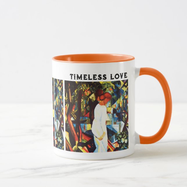Taza Amor eterno. Bella Artes El día de San Valentín Gi (Derecha)