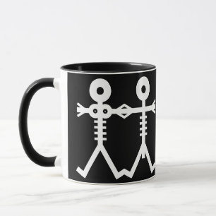 Taza Amor Icono de Esqueletos Eternos Arte 2007