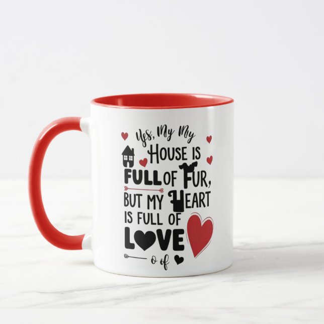 Taza Amor Lleno De Pieles (Izquierda)
