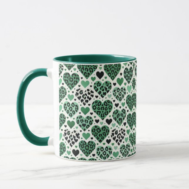 Taza Amor Loco (Verde) (Izquierda)